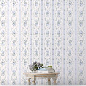Loveshackfancy Dreamy Days Peel and Stick Wallpaper-NWT in Sweet Blue
